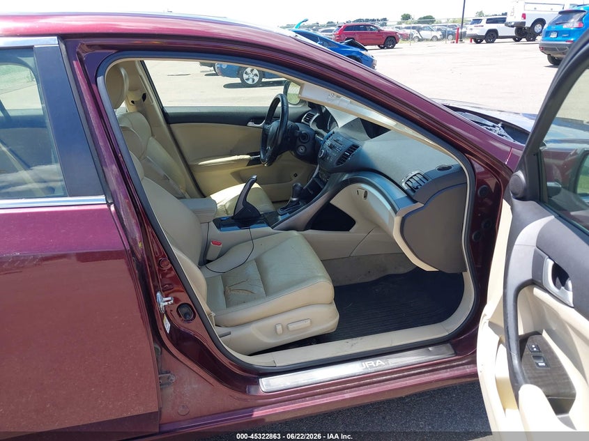 2012 Acura Tsx VIN JH4CU2F40CC020113 IAAI salvage auction — FRONT END, Salvage Title, sold $25 on 2026-07-27 (photo 5)
