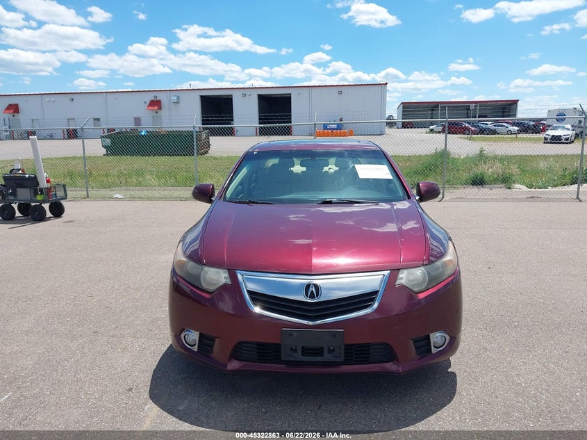 2012 Acura Tsx VIN JH4CU2F40CC020113 IAAI salvage auction — FRONT END, Salvage Title, sold $25 on 2026-07-27 (photo 6)