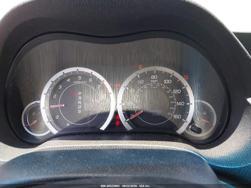 2012 Acura Tsx VIN JH4CU2F40CC020113 IAAI salvage auction — FRONT END, Salvage Title, sold $25 on 2026-07-27 (photo 7)