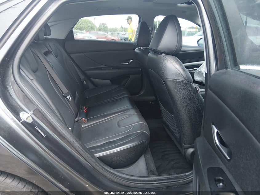 2022 Hyundai Elantra VIN 5NPLP4AG0NH058079 IAAI salvage auction — FRONT END, Salvage Title, sold $1,450 on 2026-08-02 (photo 8)