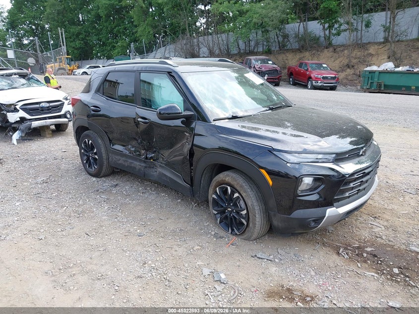 2023 Chevrolet Trailblazer VIN KL79MRSL0PB154534 IAAI salvage auction — RIGHT SIDE, Salvage Title, sold $6,700 on 2026-07-14 (photo 1)