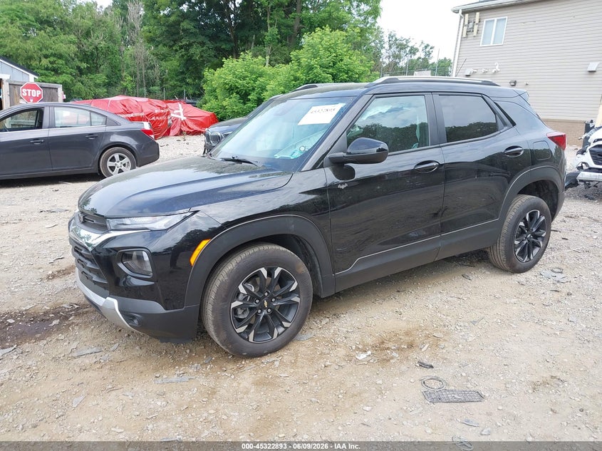 2023 Chevrolet Trailblazer VIN KL79MRSL0PB154534 IAAI salvage auction — RIGHT SIDE, Salvage Title, sold $6,700 on 2026-07-14 (photo 2)
