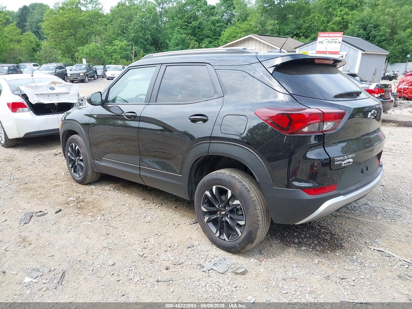 2023 Chevrolet Trailblazer VIN KL79MRSL0PB154534 IAAI salvage auction — RIGHT SIDE, Salvage Title, sold $6,700 on 2026-07-14 (photo 3)