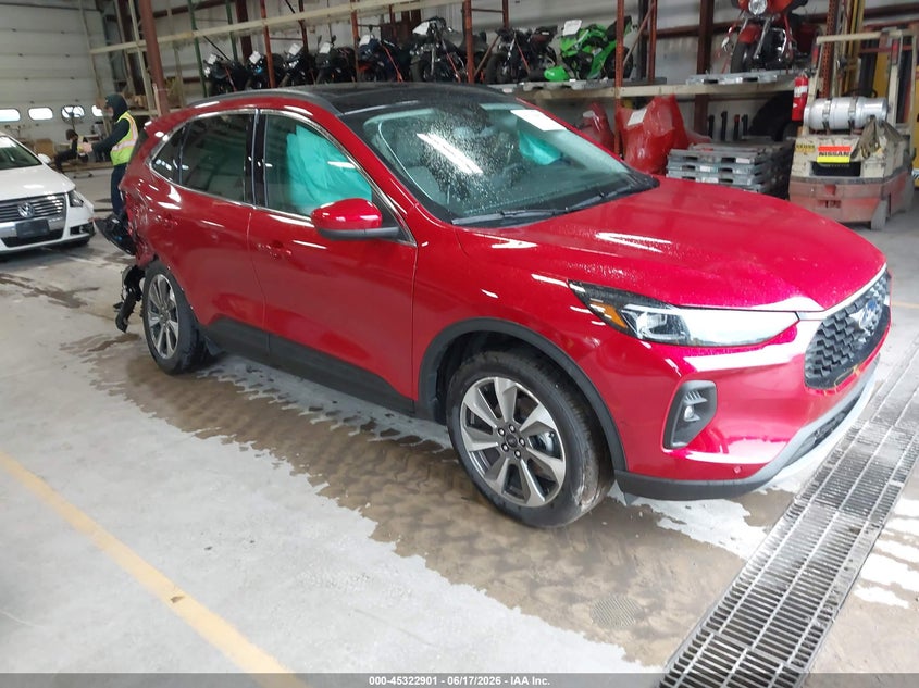 2024 Ford Escape VIN 1FMCU9JA6RUB42593 IAAI salvage auction — RIGHT REAR, Salvage Title, sold $7,500 on 2026-07-27 (photo 1)