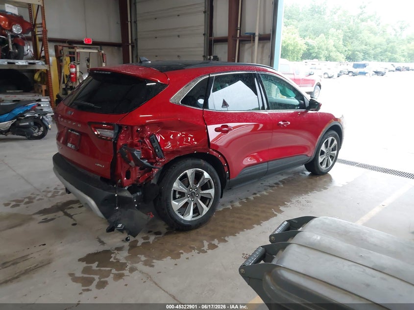 2024 Ford Escape VIN 1FMCU9JA6RUB42593 IAAI salvage auction — RIGHT REAR, Salvage Title, sold $7,500 on 2026-07-27 (photo 4)