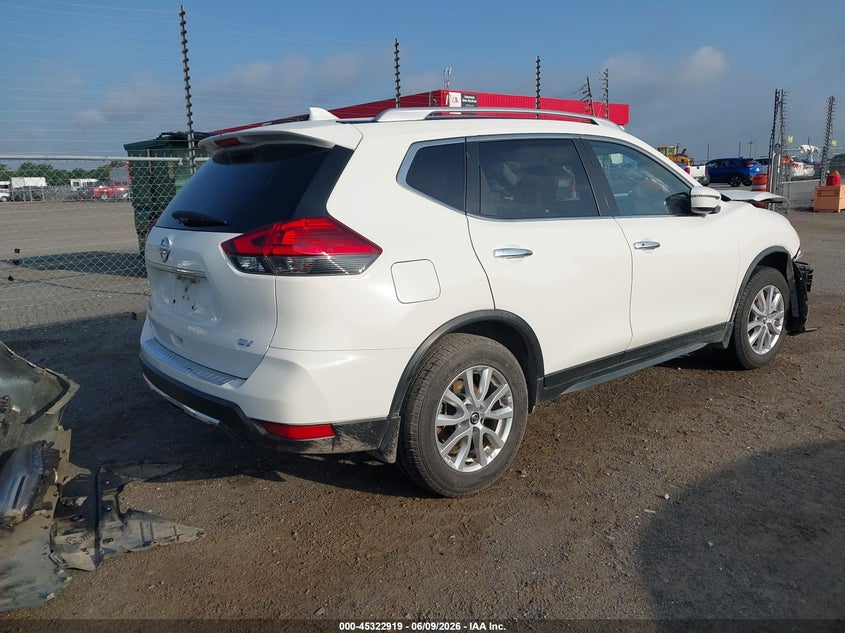 2017 Nissan Rogue VIN JN8AT2MT1HW137845 IAAI salvage auction — FRONT END, Salvage Title, sold $250 on 2026-07-15 (photo 4)