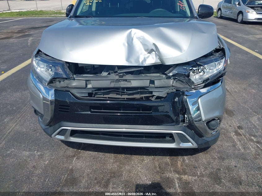 2019 Mitsubishi Outlander VIN JA4AD2A39KZ047663 IAAI salvage auction — FRONT END, Salvage Title, sold $3,100 on 2026-07-09 (photo 6)
