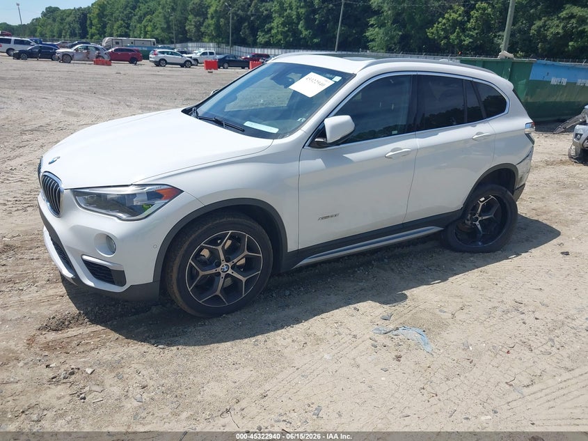 2016 BMW X1 VIN WBXHT3C39G5E52551 IAAI salvage auction — REAR END, Salvage (Georgia), sold $825 on 2026-07-23 (photo 2)
