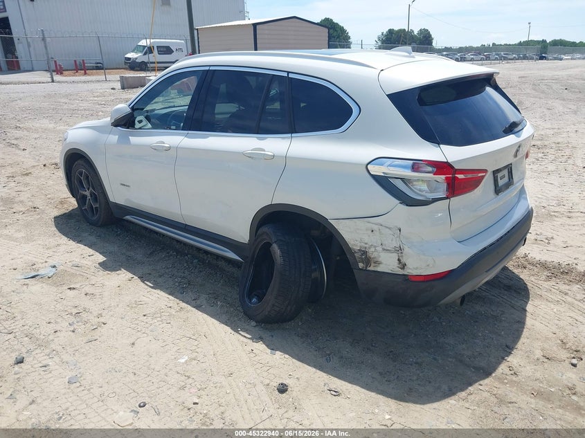 2016 BMW X1 VIN WBXHT3C39G5E52551 IAAI salvage auction — REAR END, Salvage (Georgia), sold $825 on 2026-07-23 (photo 3)