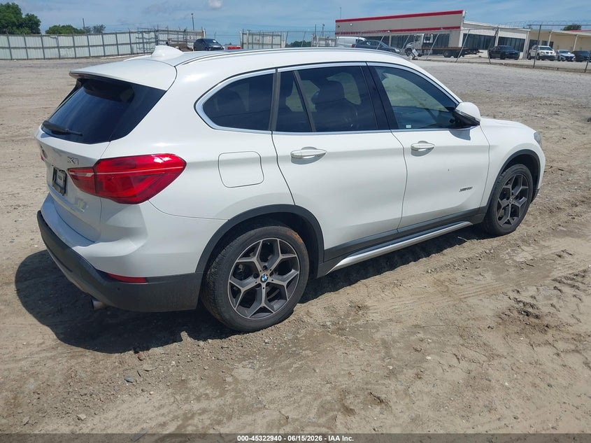 2016 BMW X1 VIN WBXHT3C39G5E52551 IAAI salvage auction — REAR END, Salvage (Georgia), sold $825 on 2026-07-23 (photo 4)