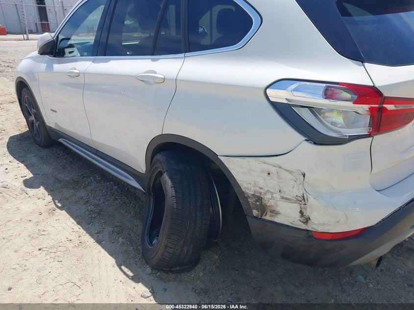 2016 BMW X1 VIN WBXHT3C39G5E52551 IAAI salvage auction — REAR END, Salvage (Georgia), sold $825 on 2026-07-23 (photo 6)