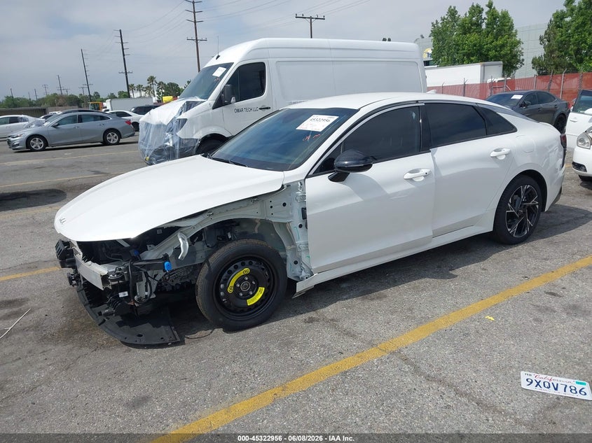 2026 Kia K5 VIN KNAG64J73T5422770 IAAI salvage auction — FRONT END, Salvage Title, sold $11,050 on 2026-07-20 (photo 2)