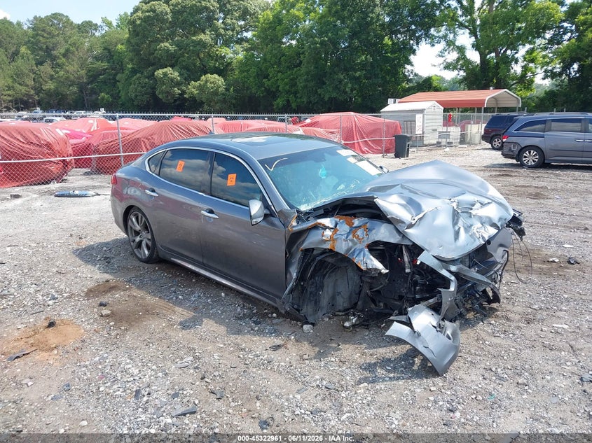 2016 Infiniti Q70 VIN JN1AY1PP2GM570058 IAAI salvage auction — BIO HAZARD, Salvage (Georgia), sold $25 on 2026-07-29 (photo 1)