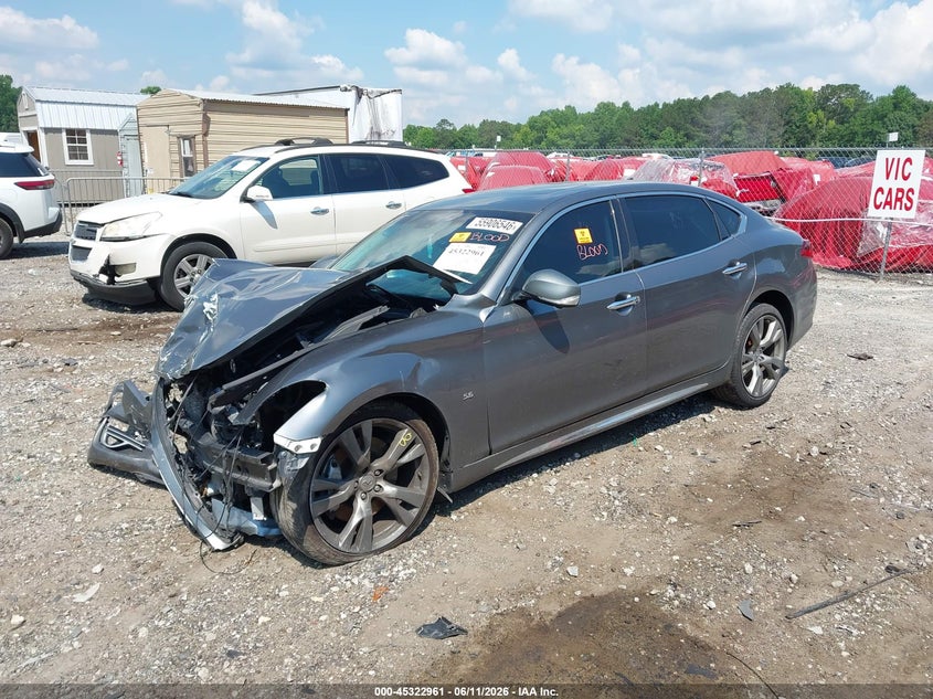 2016 Infiniti Q70 VIN JN1AY1PP2GM570058 IAAI salvage auction — BIO HAZARD, Salvage (Georgia), sold $25 on 2026-07-29 (photo 2)