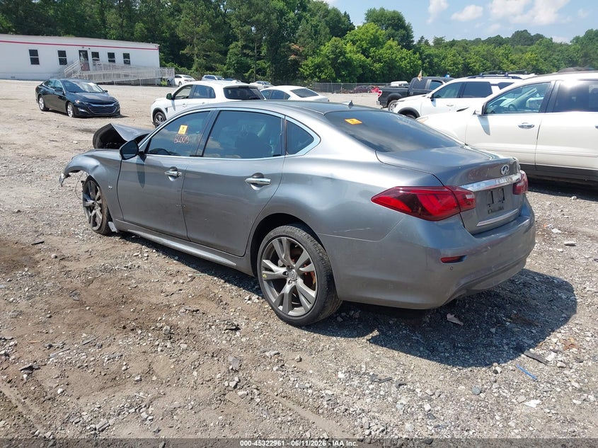 2016 Infiniti Q70 VIN JN1AY1PP2GM570058 IAAI salvage auction — BIO HAZARD, Salvage (Georgia), sold $25 on 2026-07-29 (photo 3)