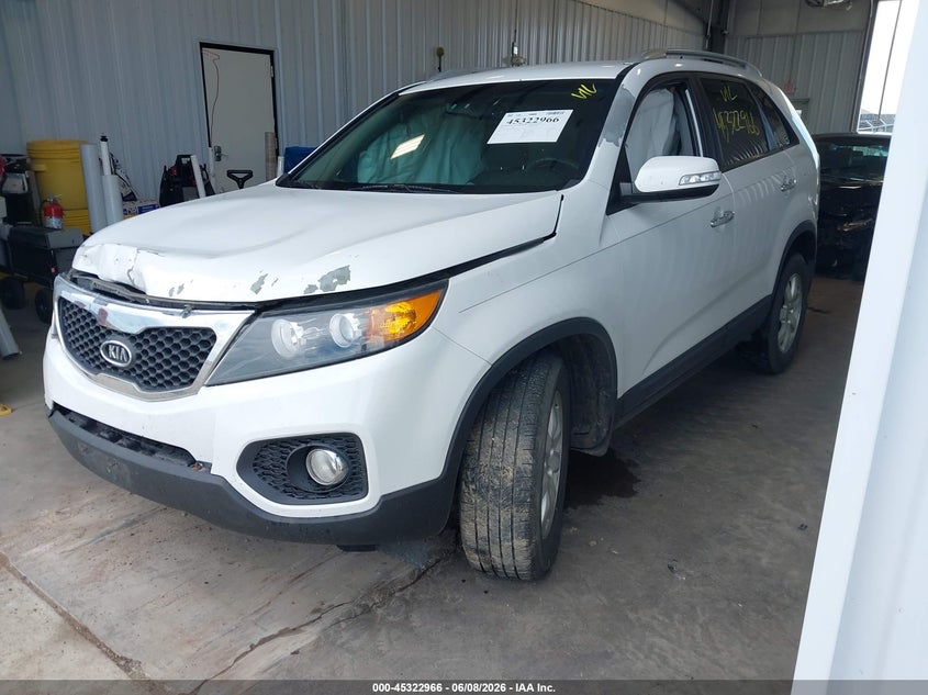 2013 Kia Sorento VIN 5XYKT3A69DG416052 IAAI salvage auction — FRONT END, Prior Salvage (Minnesota), sold $25 on 2026-07-29 (photo 2)