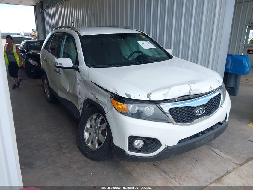2013 Kia Sorento VIN 5XYKT3A69DG416052 IAAI salvage auction — FRONT END, Prior Salvage (Minnesota), sold $25 on 2026-07-29 (photo 6)