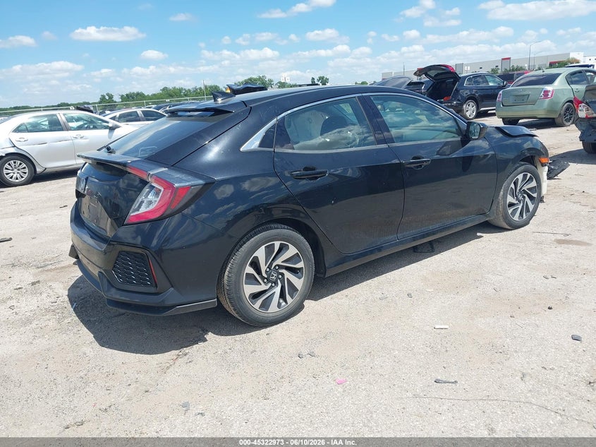 2018 Honda Civic VIN SHHFK7H23JU230894 IAAI salvage auction — FRONT END, Salvage (Texas), sold $2,100 on 2026-07-28 (photo 4)
