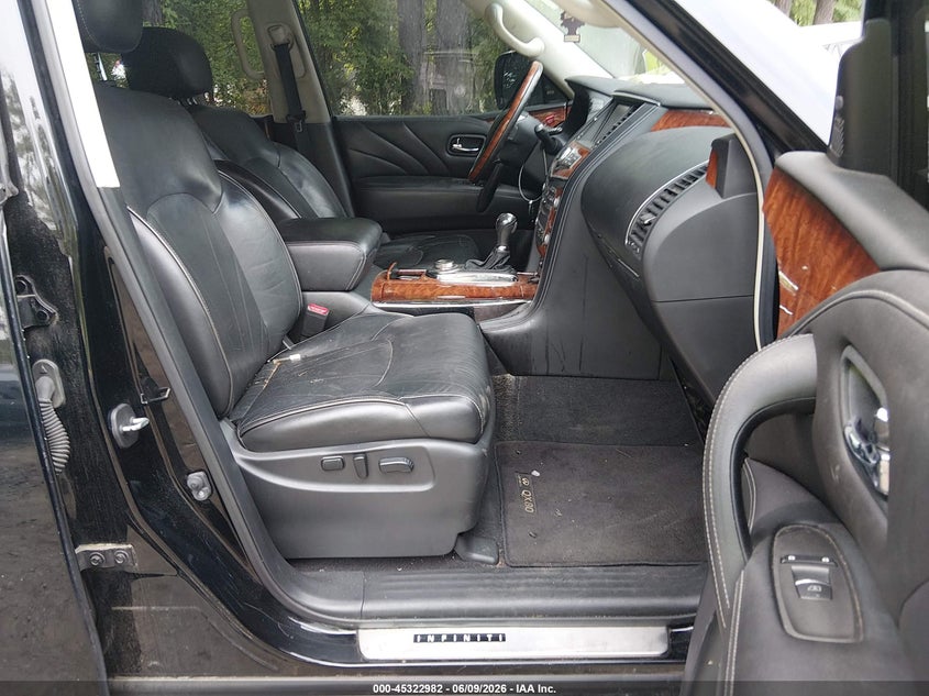 2016 Infiniti Qx80 VIN JN8AZ2NE5G9120803 IAAI salvage auction — NORMAL WEAR, Clear (Virginia), sold $2,050 on 2026-07-21 (photo 5)