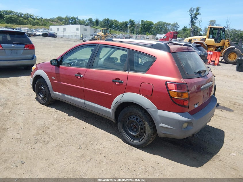 2003 Pontiac Vibe VIN 5Y2SM648X3Z420445 IAAI salvage auction — NORMAL WEAR, Salvage (Texas), sold $625 on 2026-07-24 (photo 3)