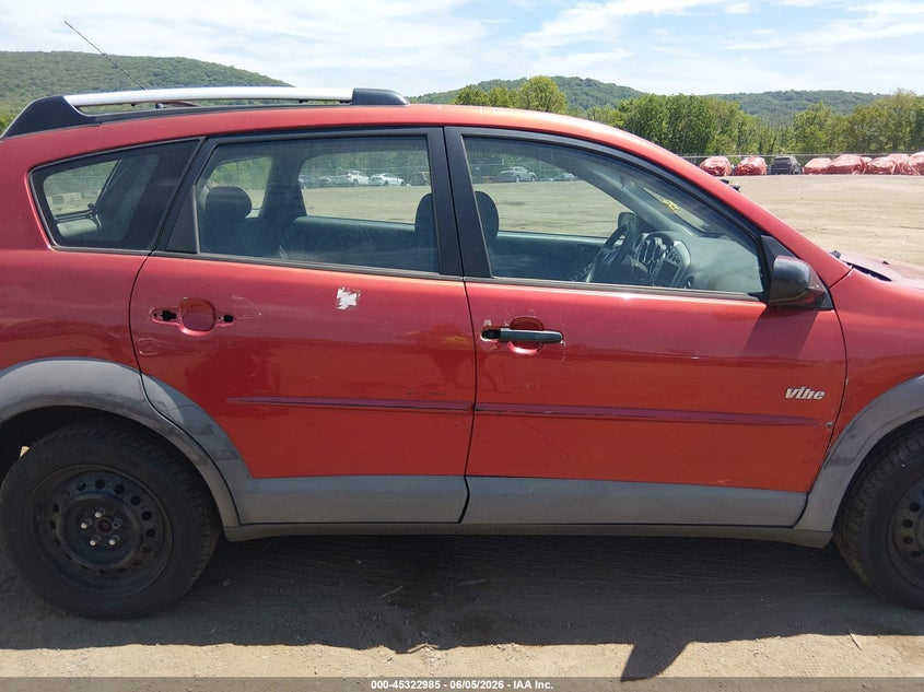 2003 Pontiac Vibe VIN 5Y2SM648X3Z420445 IAAI salvage auction — NORMAL WEAR, Salvage (Texas), sold $625 on 2026-07-24 (photo 6)