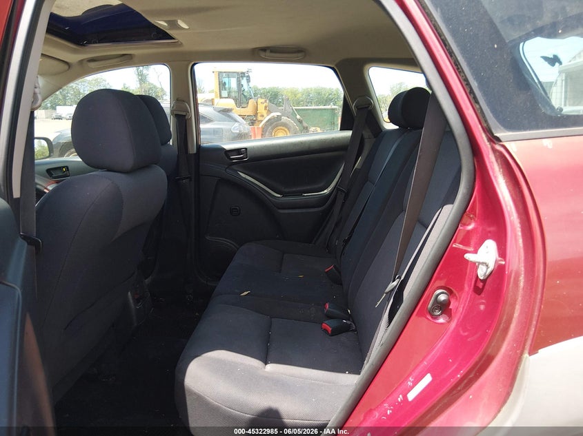 2003 Pontiac Vibe VIN 5Y2SM648X3Z420445 IAAI salvage auction — NORMAL WEAR, Salvage (Texas), sold $625 on 2026-07-24 (photo 8)