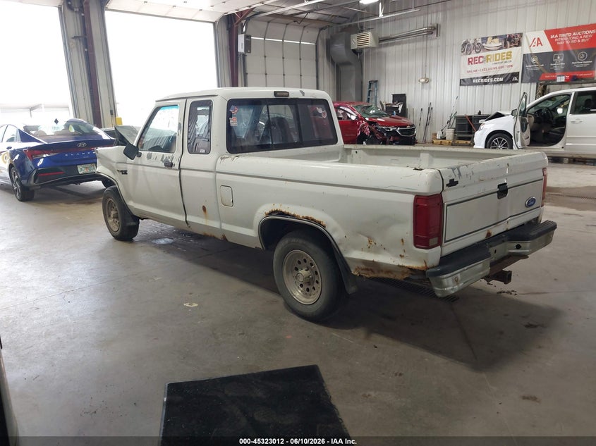 1991 Ford Ranger VIN 1FTCR14U6MPA20420 IAAI salvage auction — FRONT END, Salvage (North Dakota), sold $25 on 2026-07-09 (photo 3)
