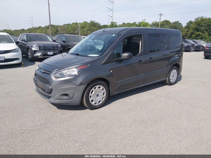 2018 Ford Transit connect VIN NM0GE9E7XJ1343191 IAAI salvage auction — NORMAL WEAR, Sf97 (Maryland), sold $275 on 2026-07-21 (photo 2)