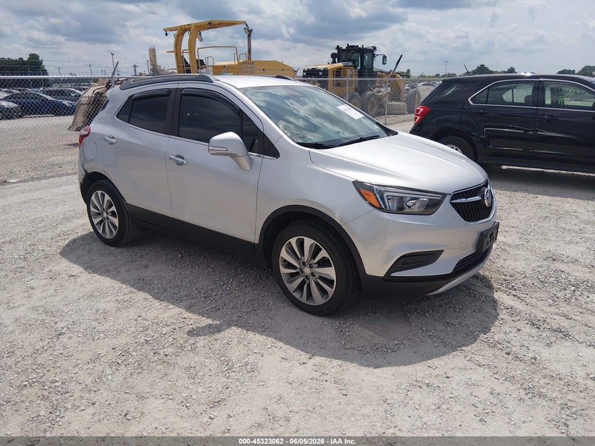 2017 Buick Encore VIN KL4CJASB2HB105647 IAAI salvage auction — LEFT REAR, Salvage Title, sold $1,600 on 2026-07-28 (photo 1)