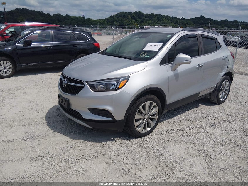 2017 Buick Encore VIN KL4CJASB2HB105647 IAAI salvage auction — LEFT REAR, Salvage Title, sold $1,600 on 2026-07-28 (photo 2)