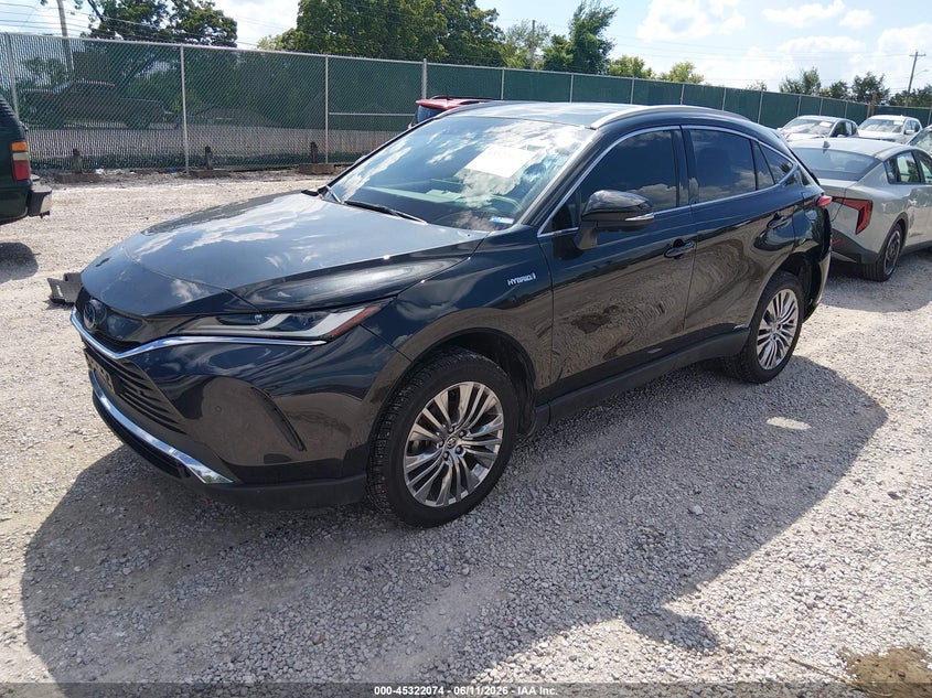 2021 Toyota Venza VIN JTEAAAAH2MJ041477 IAAI salvage auction — REAR END, Salvage (Kentucky), sold $25 on 2026-07-29 (photo 2)