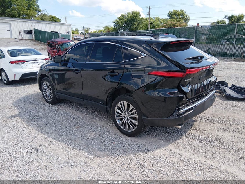 2021 Toyota Venza VIN JTEAAAAH2MJ041477 IAAI salvage auction — REAR END, Salvage (Kentucky), sold $25 on 2026-07-29 (photo 3)