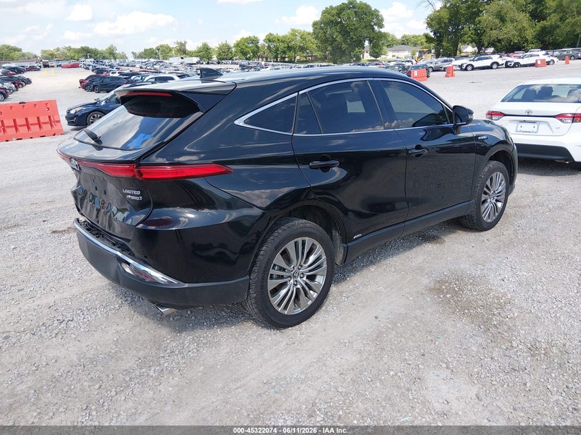 2021 Toyota Venza VIN JTEAAAAH2MJ041477 IAAI salvage auction — REAR END, Salvage (Kentucky), sold $25 on 2026-07-29 (photo 4)
