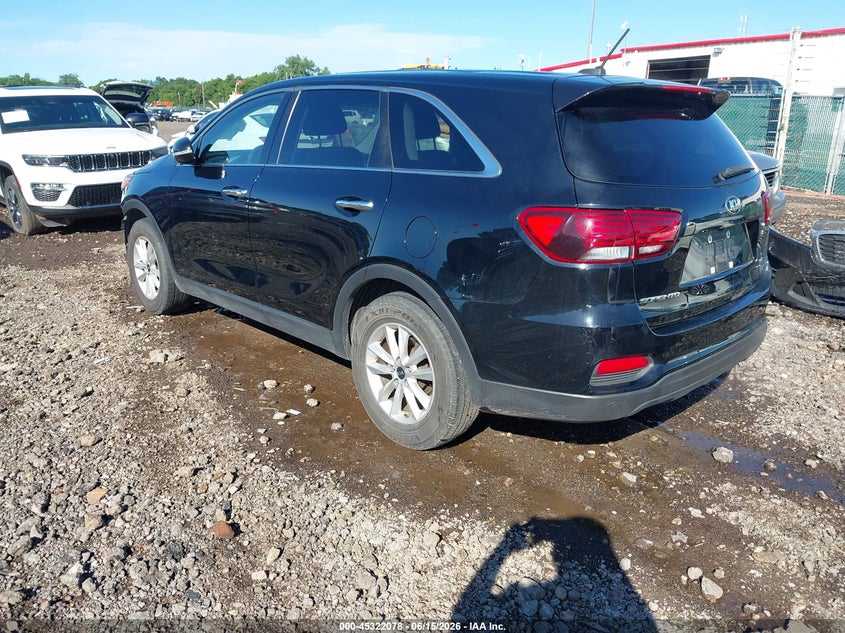 2020 Kia Sorento VIN 5XYPG4A36LG670760 IAAI salvage auction — FRONT END, Salvage Title, sold $3,750 on 2026-07-31 (photo 3)