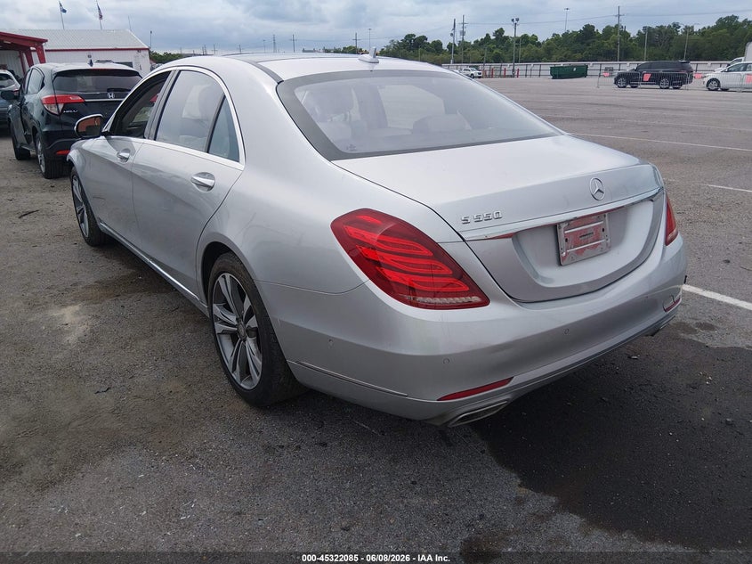 2015 Mercedes-benz S-klasse VIN WDDUG8CB5FA103965 IAAI salvage auction — FRONT END, Salvage Title, sold $6,650 on 2026-07-06 (photo 3)