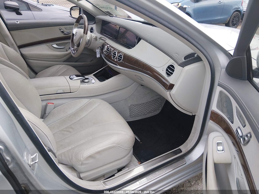 2015 Mercedes-benz S-klasse VIN WDDUG8CB5FA103965 IAAI salvage auction — FRONT END, Salvage Title, sold $6,650 on 2026-07-06 (photo 5)