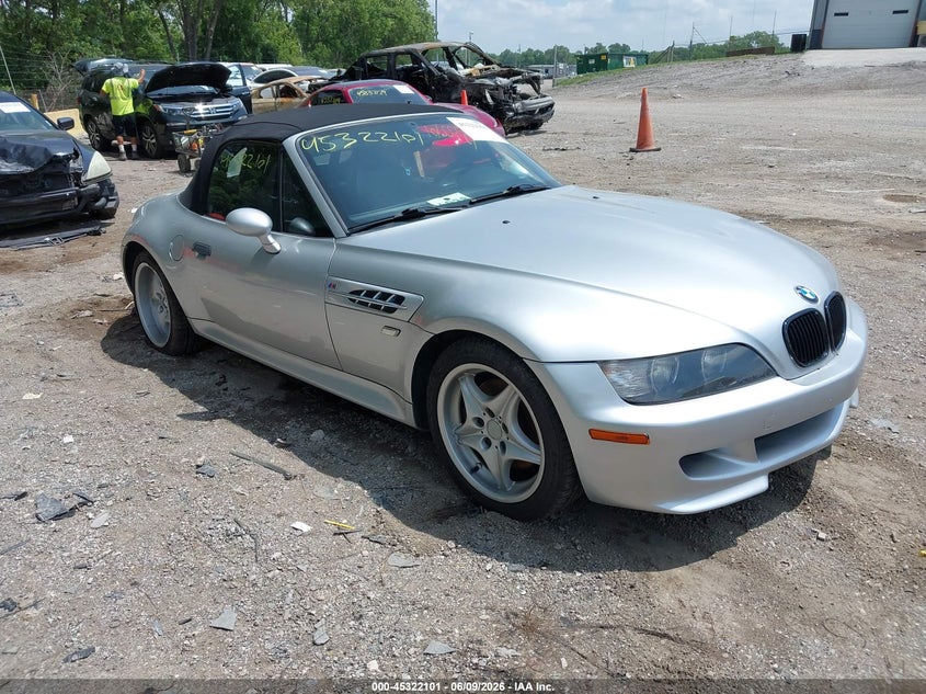 2000 BMW M VIN WBSCK9347YLC93198 IAAI salvage auction — REAR END, Clear (Indiana), sold $8,100 on 2026-07-08 (photo 1)