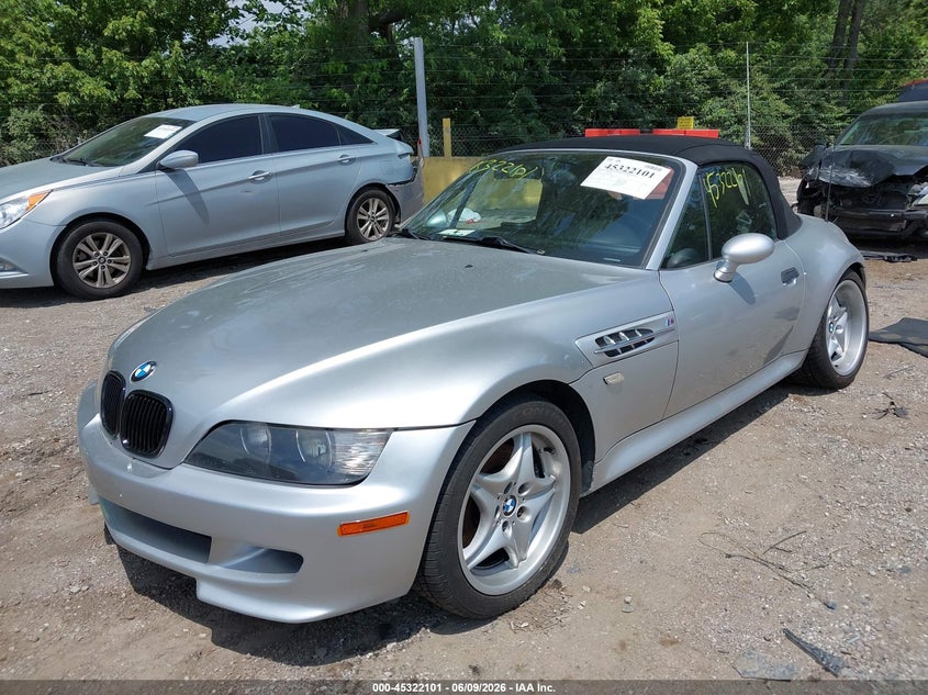 2000 BMW M VIN WBSCK9347YLC93198 IAAI salvage auction — REAR END, Clear (Indiana), sold $8,100 on 2026-07-08 (photo 2)