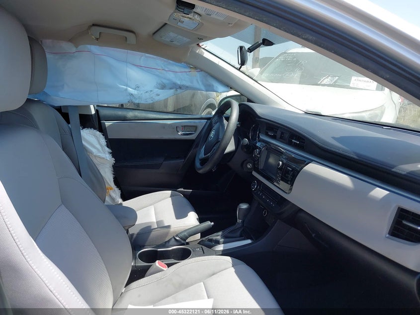 2015 Toyota Corolla VIN 5YFBURHE4FP292834 IAAI salvage auction — LEFT REAR, Salvage Title, sold $3,200 on 2026-07-15 (photo 5)