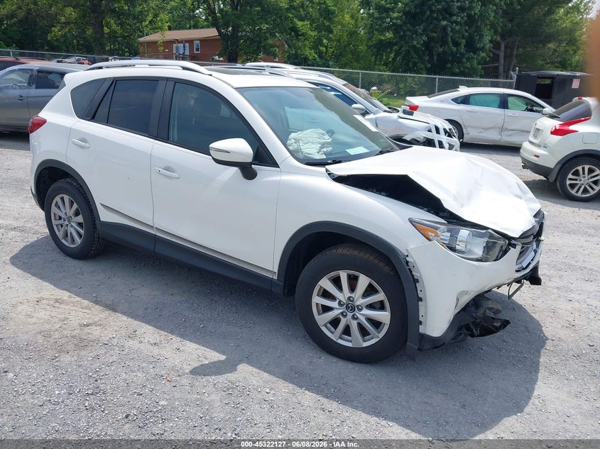 2016 Mazda Cx-5 VIN JM3KE4CY5G0900820 IAAI salvage auction — FRONT END, Salvage Title, sold $1,450 on 2026-07-10 (photo 1)
