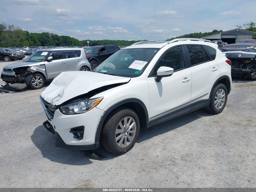 2016 Mazda Cx-5 VIN JM3KE4CY5G0900820 IAAI salvage auction — FRONT END, Salvage Title, sold $1,450 on 2026-07-10 (photo 2)