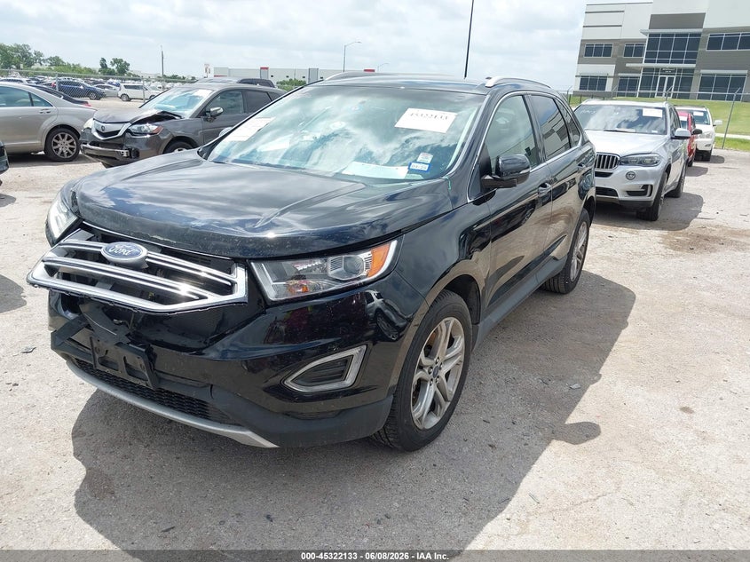 2016 Ford Edge VIN 2FMPK3K85GBB73921 IAAI salvage auction — FRONT END, Original (Texas), sold $1,950 on 2026-07-09 (photo 2)