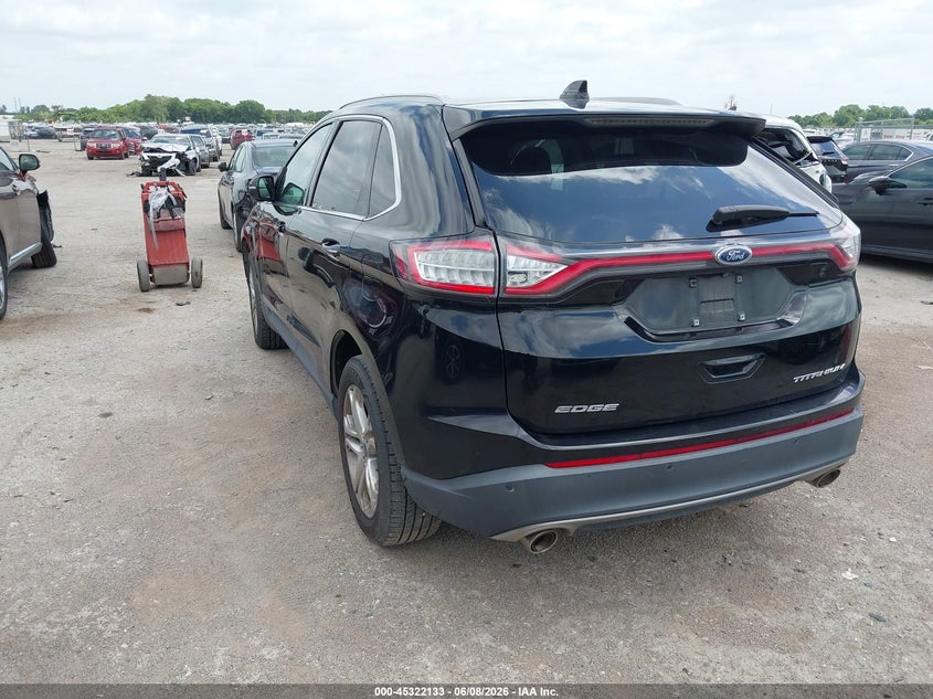 2016 Ford Edge VIN 2FMPK3K85GBB73921 IAAI salvage auction — FRONT END, Original (Texas), sold $1,950 on 2026-07-09 (photo 3)