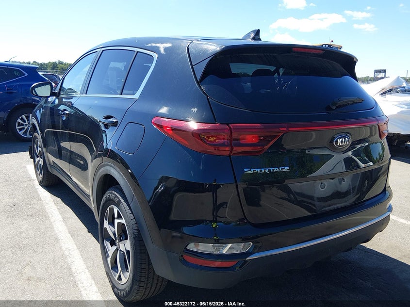 2020 Kia Sportage VIN KNDPMCAC9L7833322 IAAI salvage auction — FRONT END, Salvage (New Jersey), sold $4,550 on 2026-07-24 (photo 3)