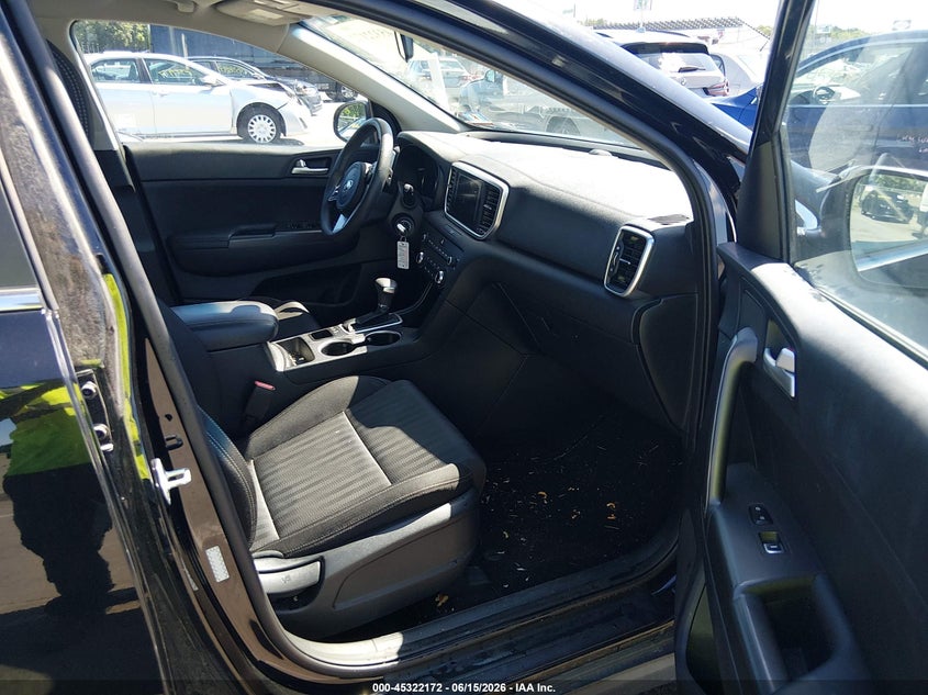 2020 Kia Sportage VIN KNDPMCAC9L7833322 IAAI salvage auction — FRONT END, Salvage (New Jersey), sold $4,550 on 2026-07-24 (photo 5)