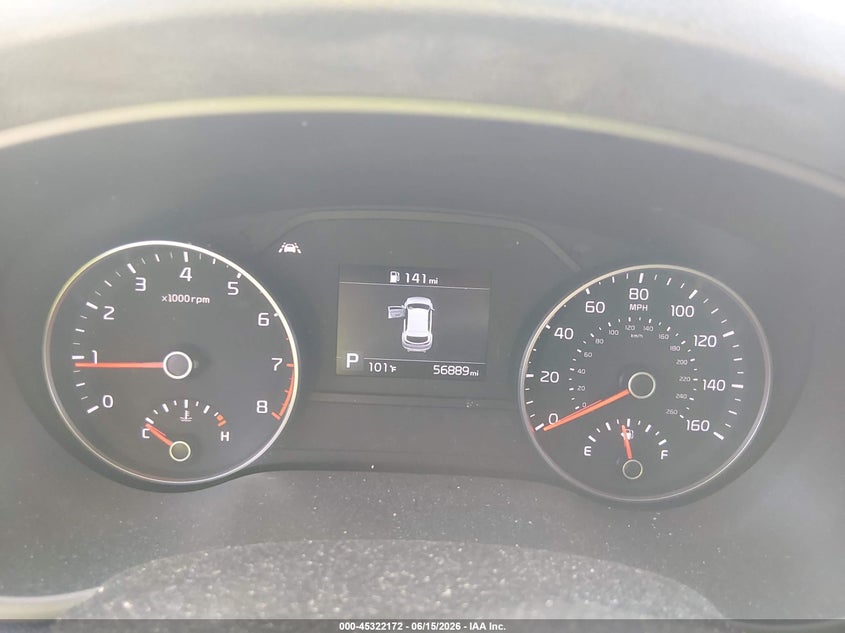 2020 Kia Sportage VIN KNDPMCAC9L7833322 IAAI salvage auction — FRONT END, Salvage (New Jersey), sold $4,550 on 2026-07-24 (photo 7)