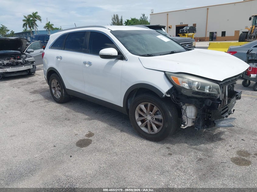 2017 Kia Sorento VIN 5XYPG4A33HG248811 IAAI salvage auction — FRONT END, Clear (Florida), sold $1,350 on 2026-07-15 (photo 1)