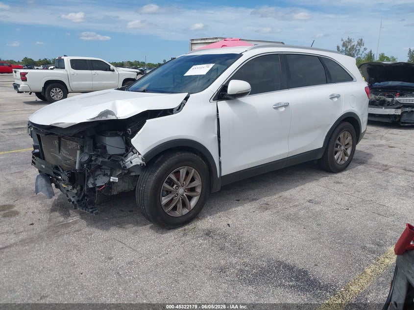 2017 Kia Sorento VIN 5XYPG4A33HG248811 IAAI salvage auction — FRONT END, Clear (Florida), sold $1,350 on 2026-07-15 (photo 2)
