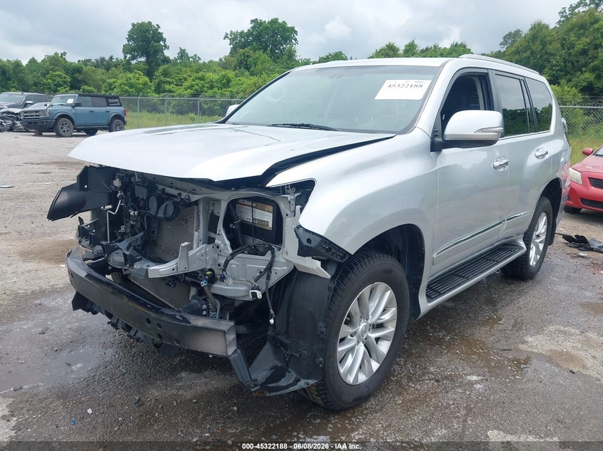 2019 Lexus Gx VIN JTJBM7FX0K5211406 IAAI salvage auction — FRONT END, Salvage Title, sold $21,450 on 2026-09-01 (photo 2)