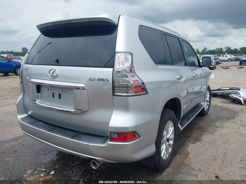 2019 Lexus Gx VIN JTJBM7FX0K5211406 IAAI salvage auction — FRONT END, Salvage Title, sold $21,450 on 2026-09-01 (photo 4)